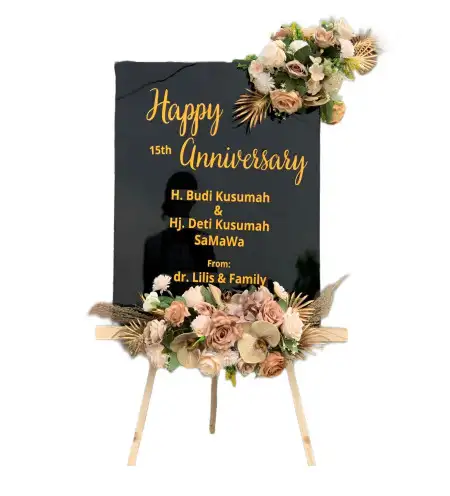 Papan Bunga Akrilik Dumoga Tengah