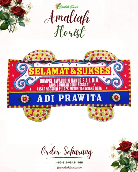 Papan Bunga Ucapan Selamat Dumoga Tengah